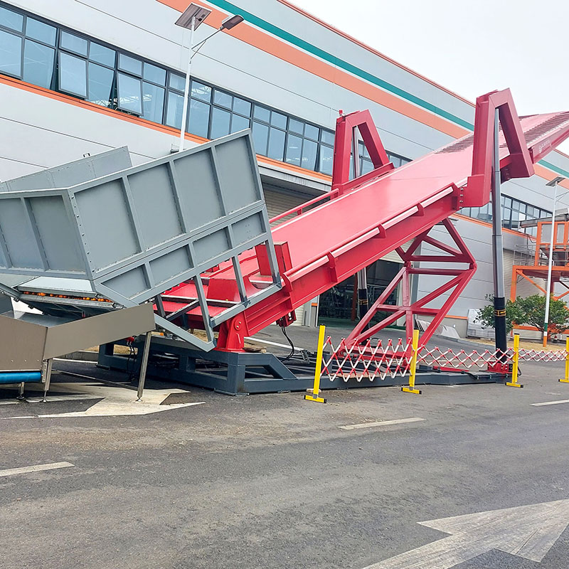 Groplös lastbilsdumper